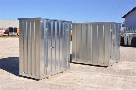 big box steel containers|7' tall metal containers.